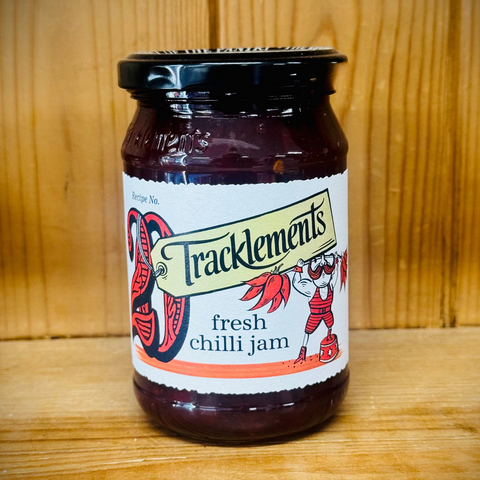 Tracklements Fresh Chilli Jam 210g jar