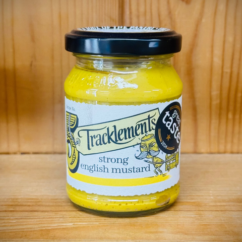 Tracklements Strong English Mustard 140g jar
